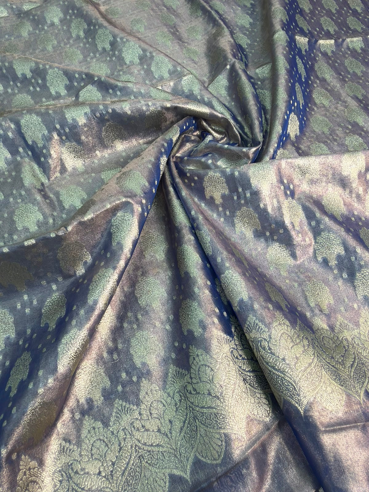 Banarasi Tissue Silk Suit(3 piece set)