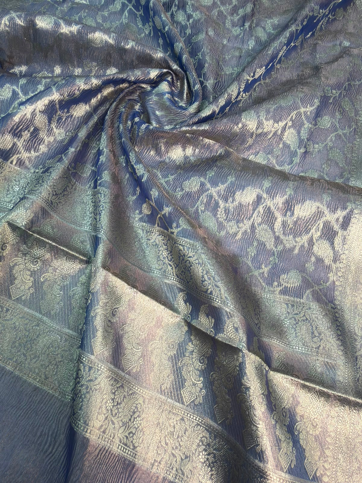 Banarasi Tissue Silk Suit(3 piece set)