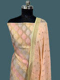 Banarasi Khaddi Georgette Suit( 3 piece set)