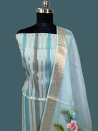 Banarasi Chiniya Silk Digital Printed  Suit (3 piece set)