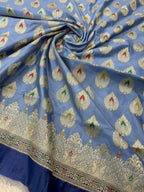 Banarasi Cotton Silk Suit (3 piece set)