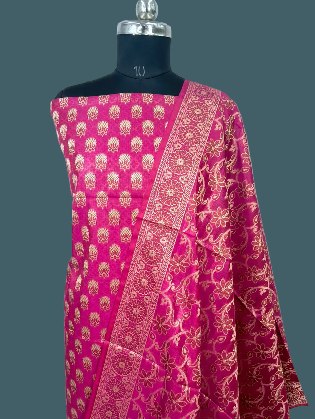 Banatasi Cotton Silk Suit (3 piece set)
