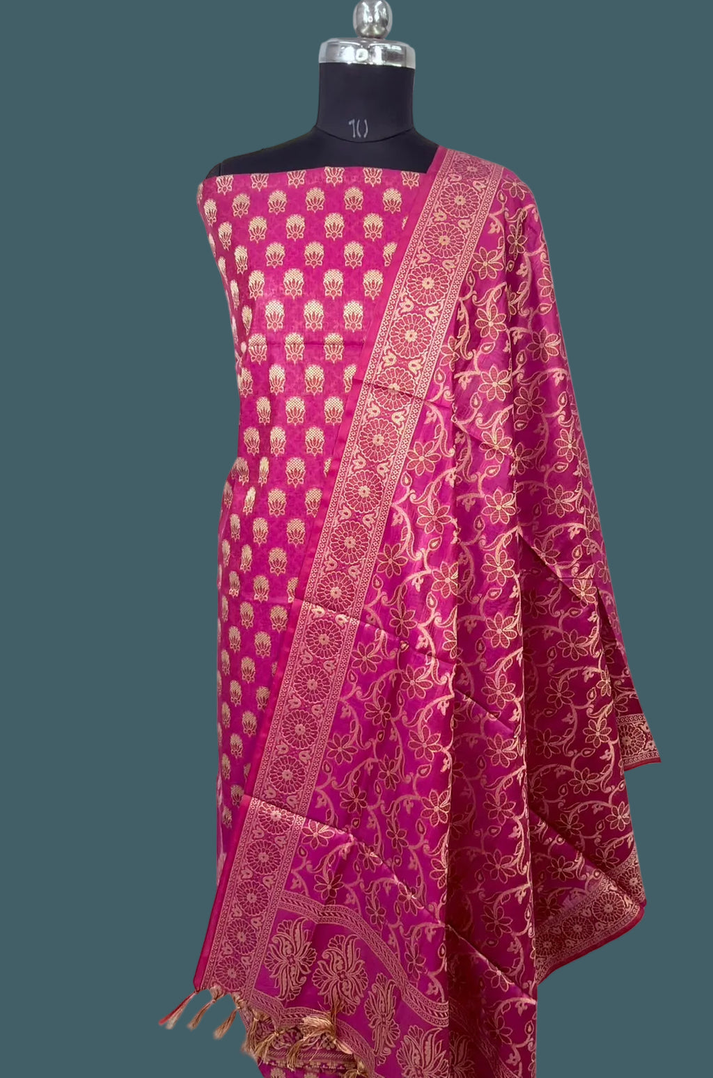 Banatasi Cotton Silk Suit (3 piece set)