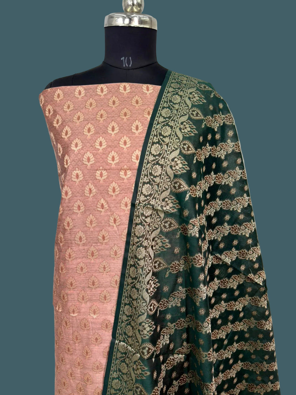 Banatasi Cotton Silk Suit (3 piece set)