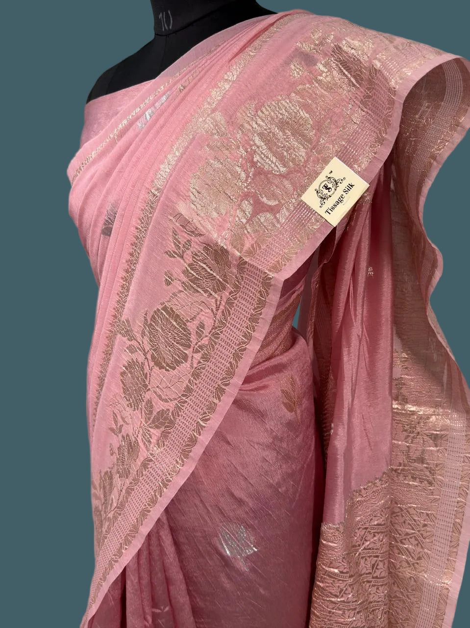 Banarasi Pure Viscose Crush Saree