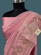 Banarasi Pure Viscose Crush Saree