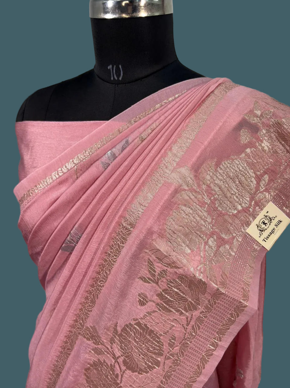 Banarasi Pure Viscose Crush Saree
