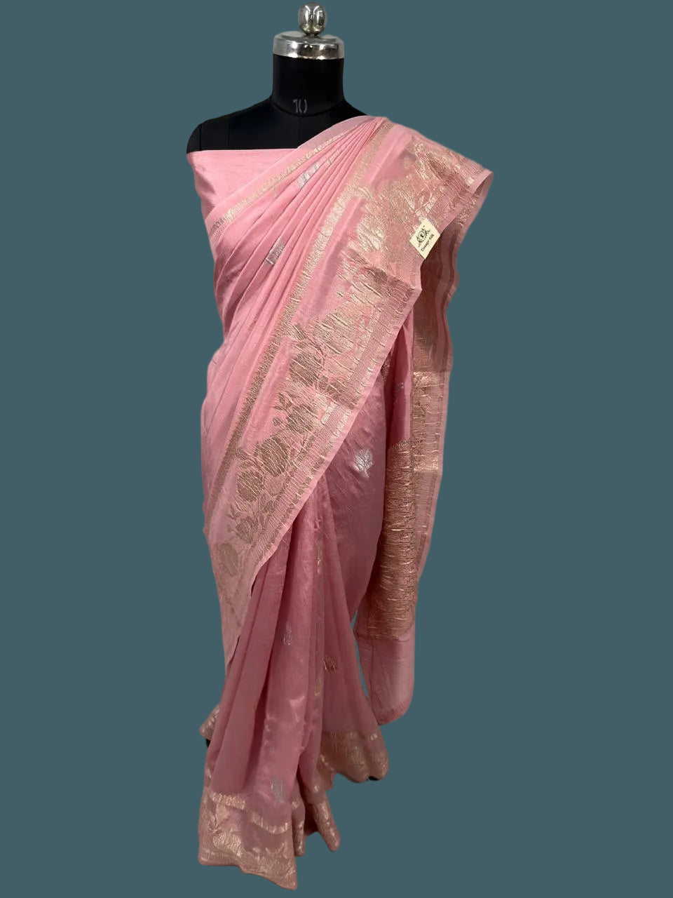 Banarasi Pure Viscose Crush Saree