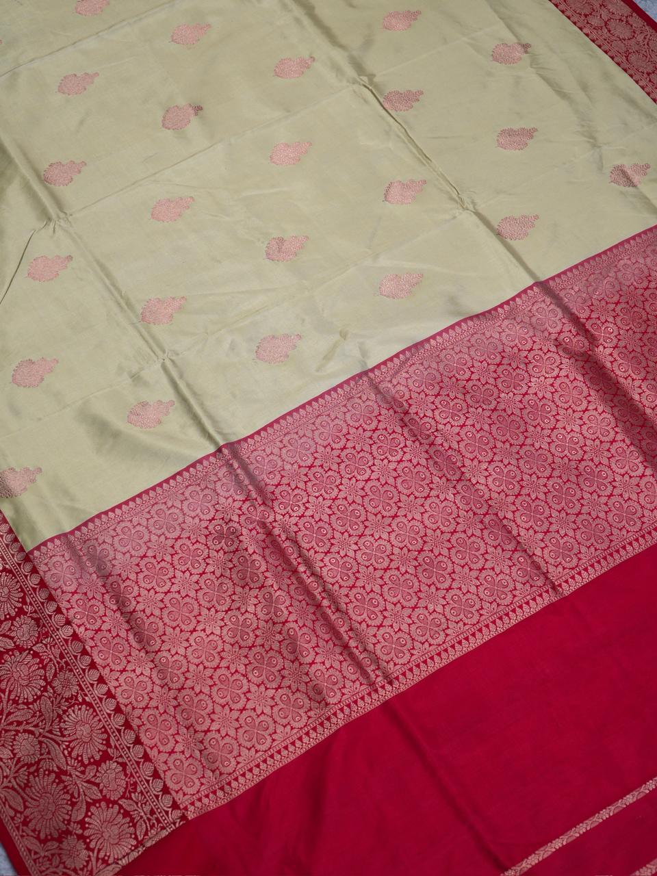 Banarasi Pure Katan Silk Handwoven Saree