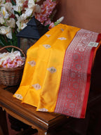 Banarasi Pure Katan Silk Handwoven Saree