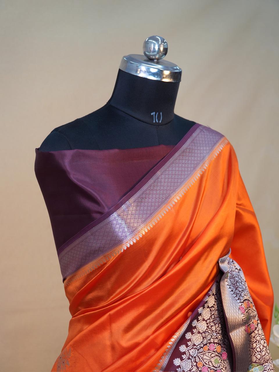 Banarasi Pure Katan Silk Saree