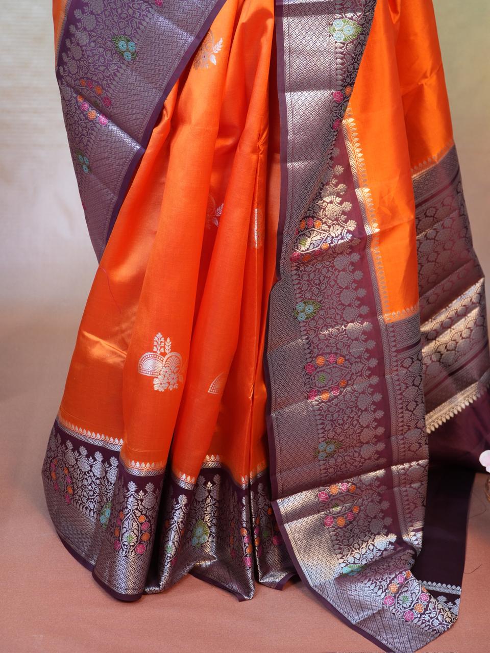 Banarasi Pure Katan Silk Saree