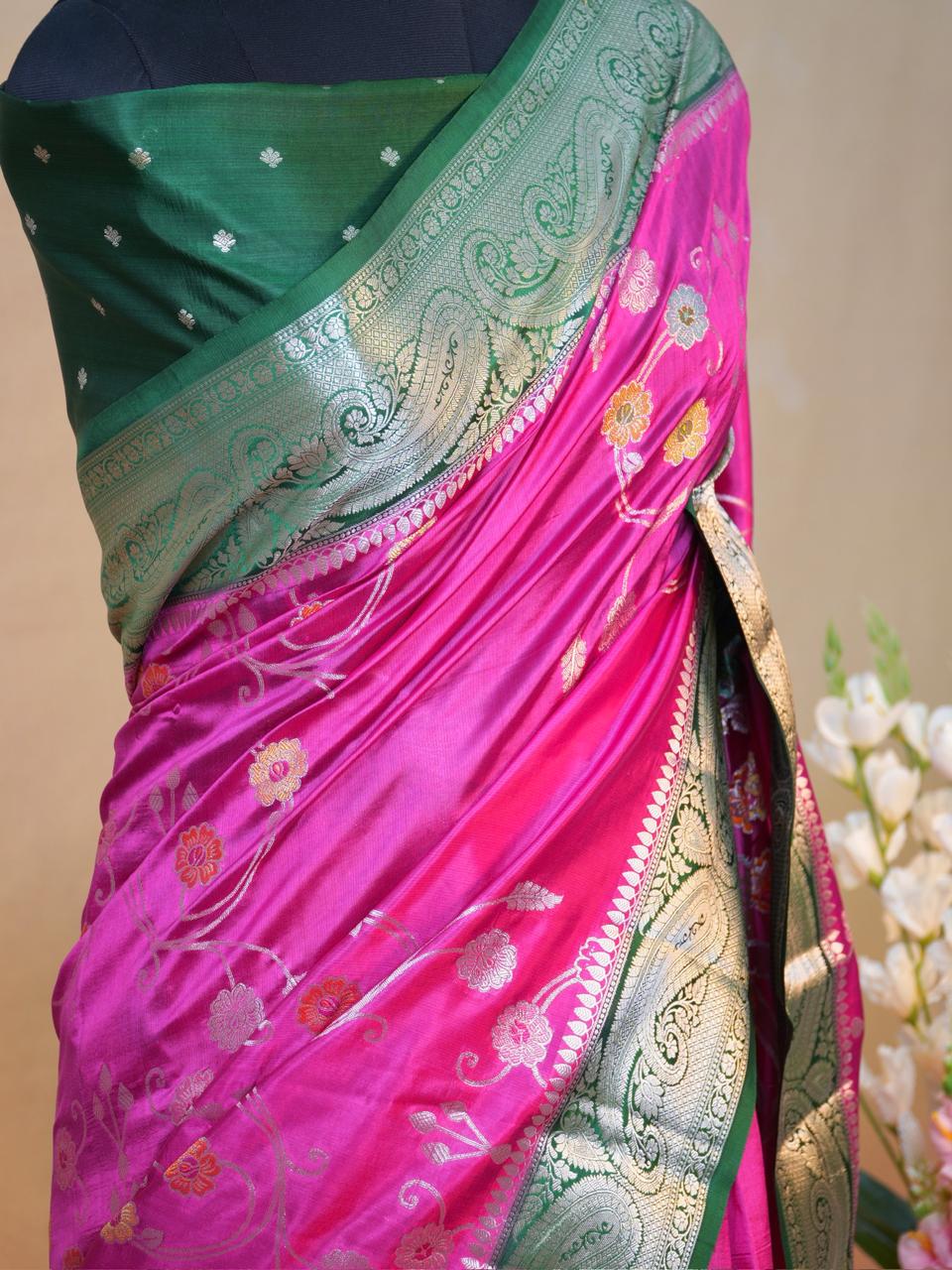 Banarasi Pure Katan Silk Saree
