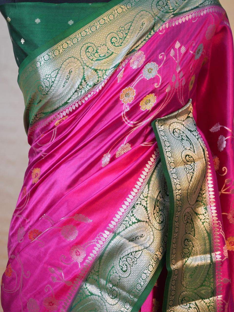 Banarasi Pure Katan Silk Saree
