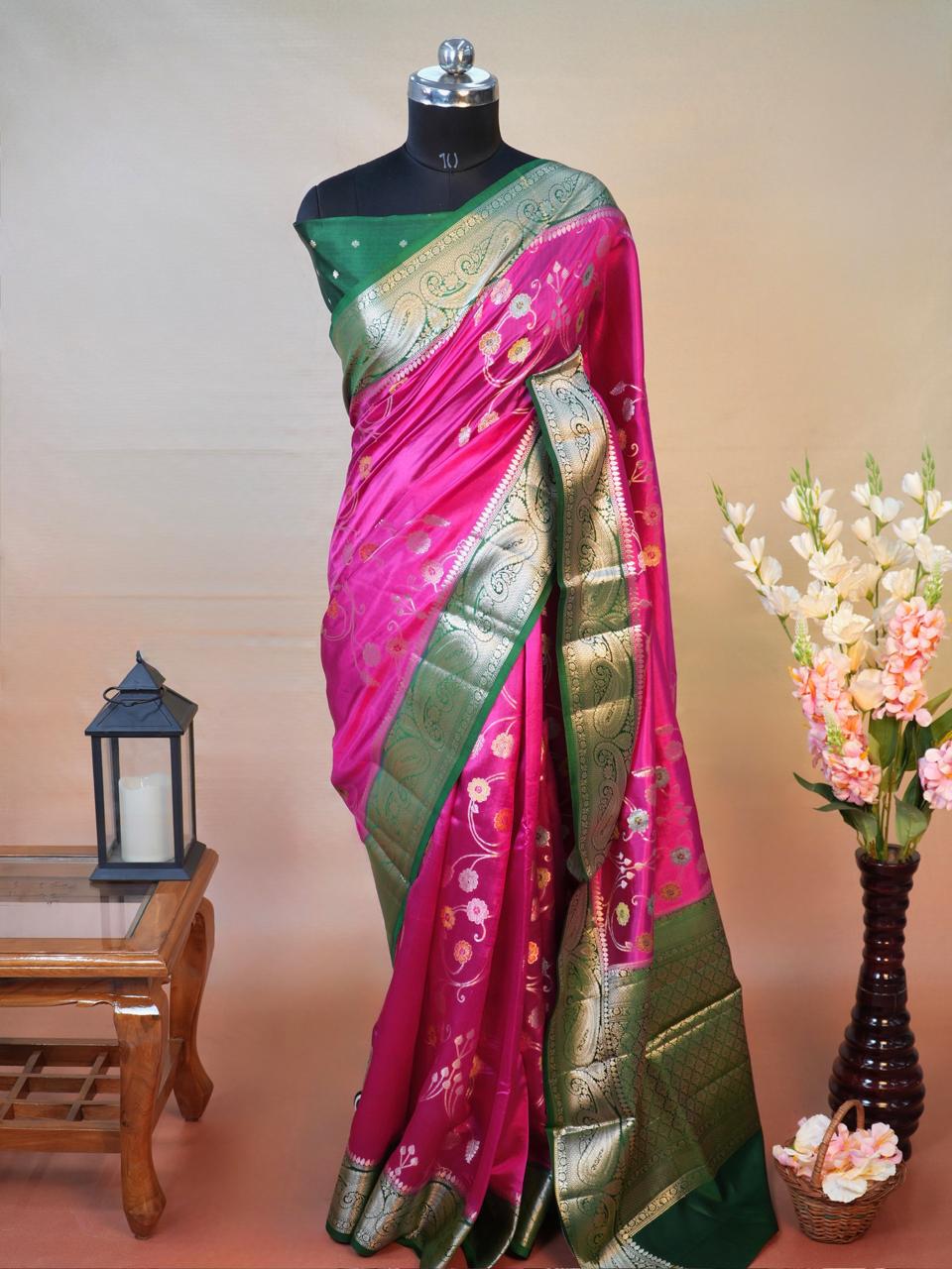 Banarasi Pure Katan Silk Saree