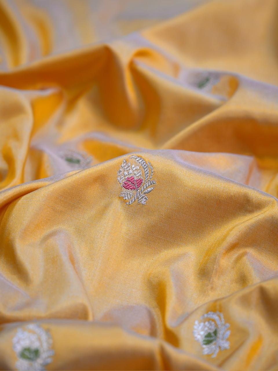 Banarasi Pure Katan Silk Handwoven Saree