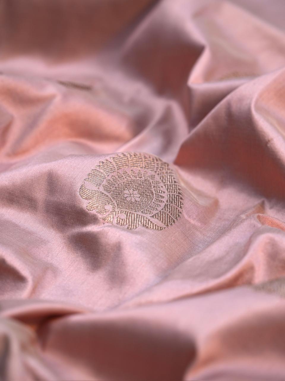 Banarasi Pure Katan Silk Handwoven Saree