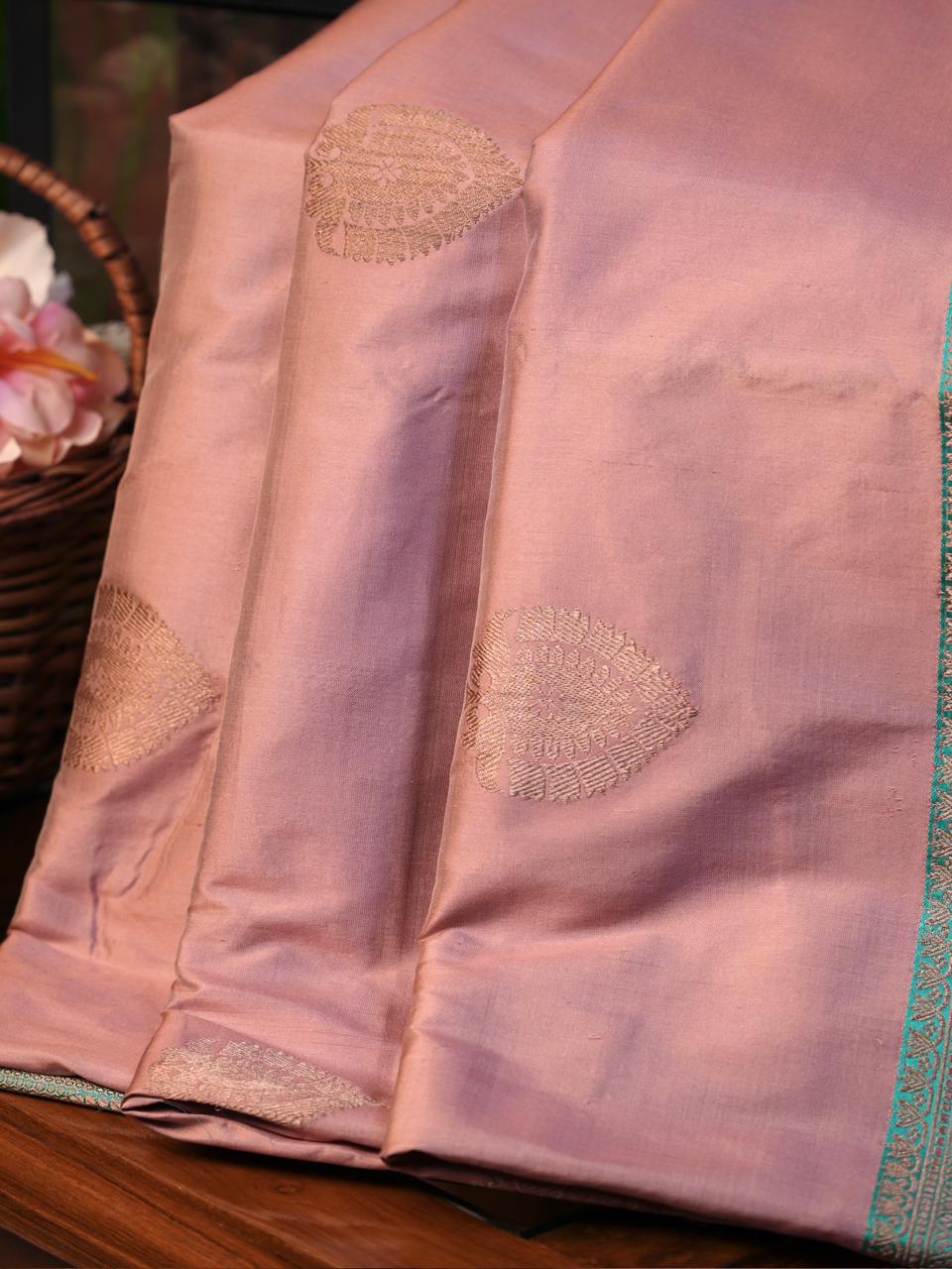 Banarasi Pure Katan Silk Handwoven Saree