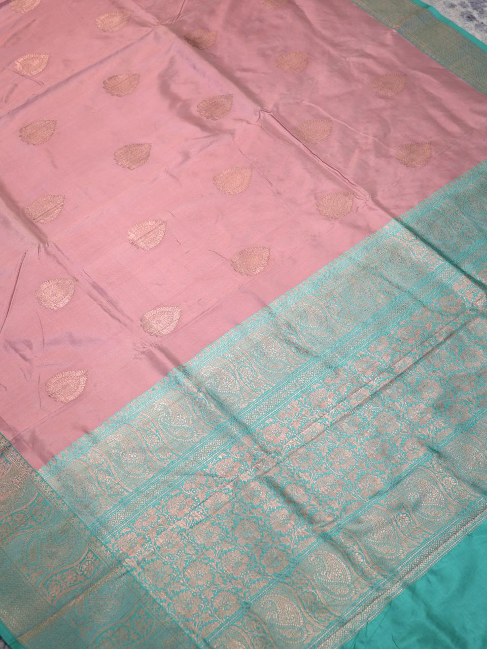 Banarasi Pure Katan Silk Handwoven Saree