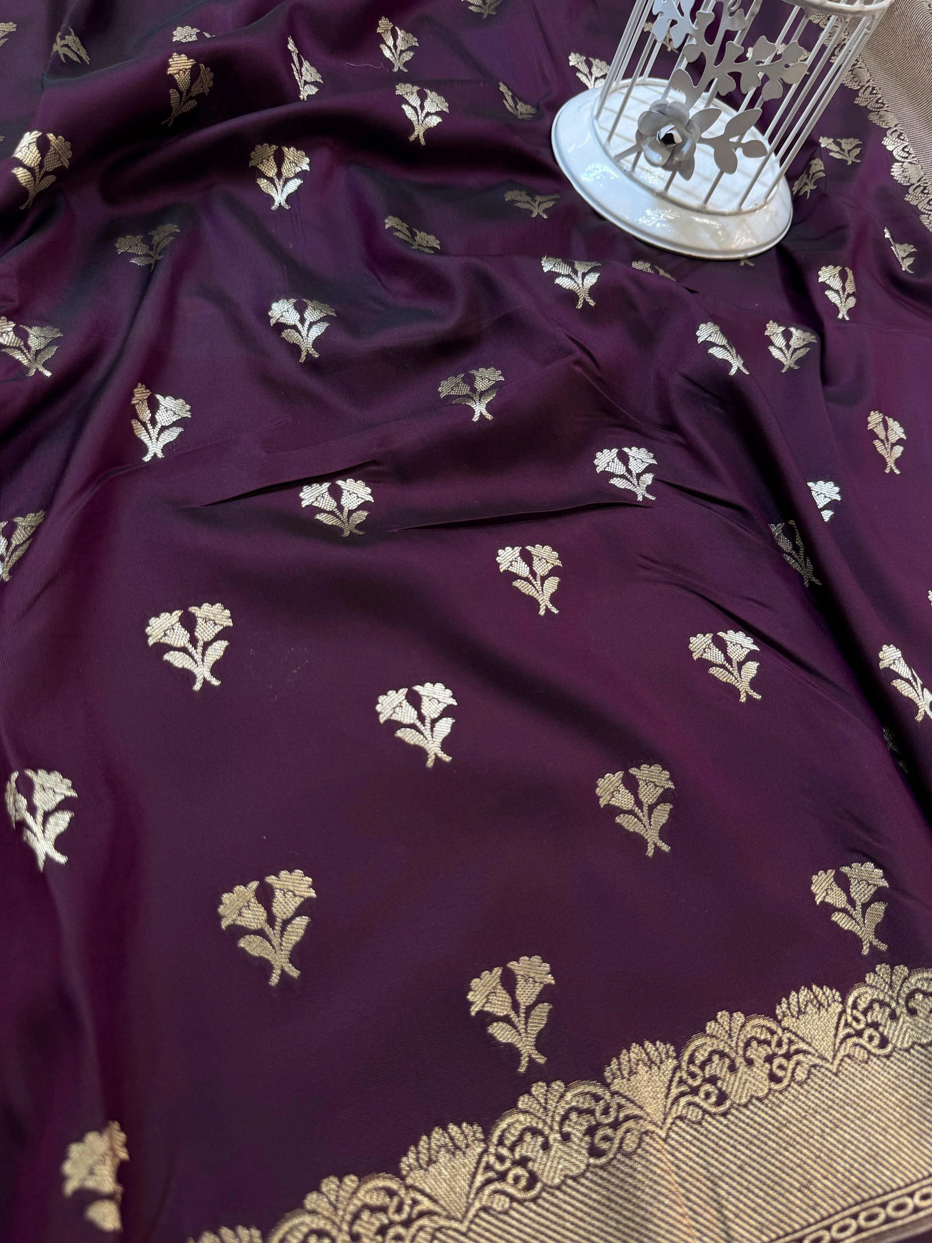 BANARASI BUMBER SEMI KATAN SILK SAREE