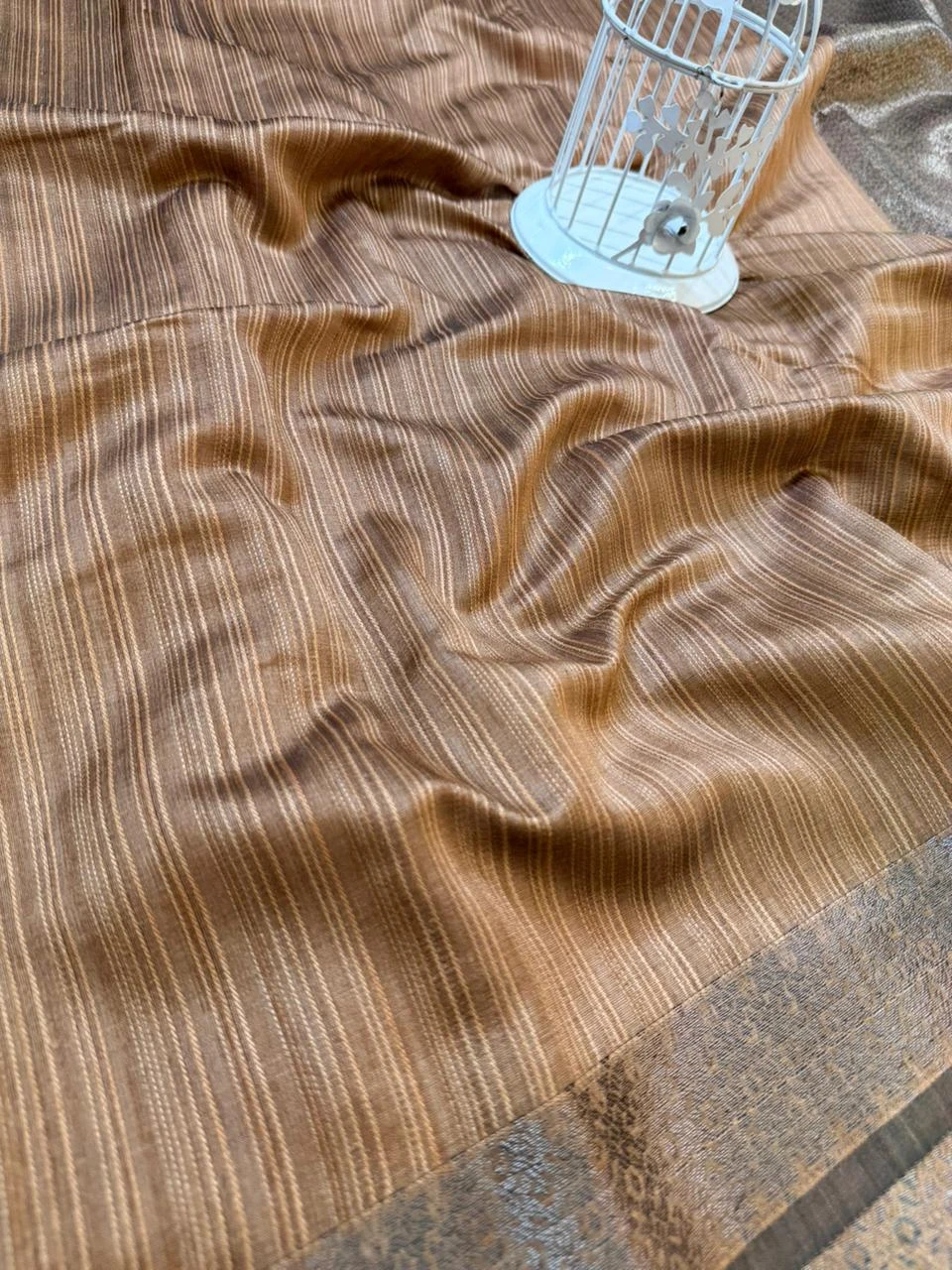 BANARASI HANDLOOM SEMI SILK SAREE